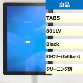 【良品】801LV/TAB5/866657040244303