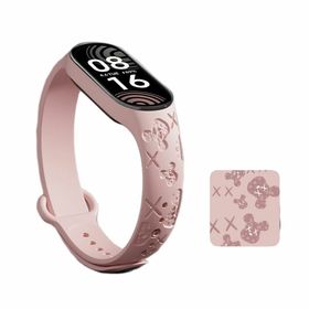 【色: ピンク】[sitengle] Xiaomi Smart Band 7 替(その他)