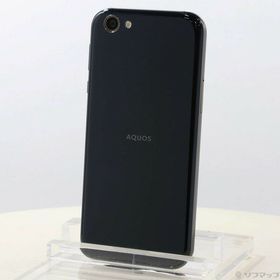 【中古】SHARP(シャープ) AQUOS R 64GB マーキュリーブラック SH-03J docomoロック解除SIMフリー 【352-ud】