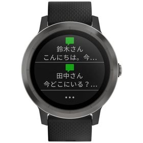 GARMIN(ガーミン) スマートウォッチ 時計 GPS アクティブトラッカー 活動量計 vivoactive3 Black Slate日本