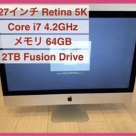 iMac 5K 2017 / i7 4.2GHz 64GB 2TB Fusion