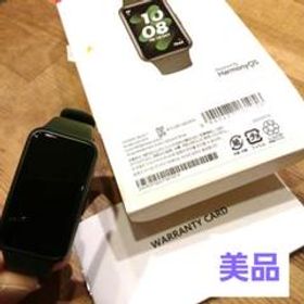 美品)Huawei band7 カーキ