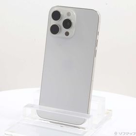 iPhone15 Pro Max 256GB ホワイトチタニウム MU6Q3J／A SIMフリー