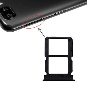 携帯電話カードソケット OnePlus 5T A5010 SIMカードトレイ + SIMカードトレイ用