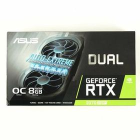 ASUS DUAL-RTX2070 SUPER O8G EVO HDMIｘ1 DPｘ3 ◆NVIDIA GeForce グラフィックカード PCパーツ [N6854]
