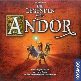 [日本語訳無し] アンドールの伝説 ドイツ語版 (Die Legenden von Andor) ボードゲーム