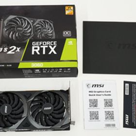 MSI GeForce RTX 3060 VENTUS 2X 12G OC 中古美品