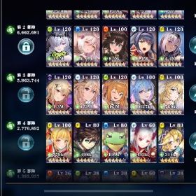 【引退】J68鯖 新キャラ強キャラ主体SSR18体 10万石 | エバーテイル(Evertale)のアカウントデータ、RMTの販売・買取一覧