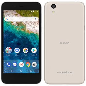 【新品・未使用】SIMフリー 元ワイモバイル SHARP Android One S3 ホワイト 標準セット 利用制限△(赤ロム永久保証) 送料無料