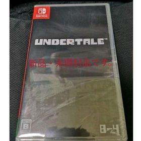 ニンテンドースイッチ(Nintendo Switch)の新品・未開封 UNDERTALE - Switch アンダーテール(家庭用ゲームソフト)