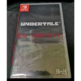 ニンテンドースイッチ(Nintendo Switch)の新品 UNDERTALE - Switch (【永久封入特典】ブックレット 同梱(家庭用ゲームソフト)