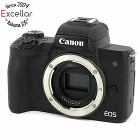 キヤノン(Canon)のCanon製 ミラーレス一眼カメラ EOS Kiss M EF-M15-45 IS STM レンズキット ブラック(デジタル一眼)