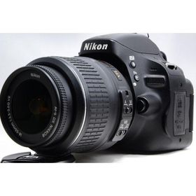 ニコン Nikon D5100 レンズセット ブラック 美品 SDカードストラップ付き &lt;プレゼント包装承ります&gt;