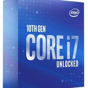 INTEL CPU BX8070110700K Core i7-10700K プロセッサー、3.80GHz(5.10 GHz) 、 16MBキャッシュ 、 8コア 日本正規流通商品