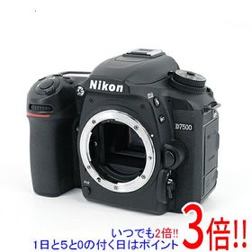【いつでも2倍！1日と5．0のつく日は3倍！18日も3倍！】【中古】Nikon デジタル一眼レフカメラ D7500 ボディ