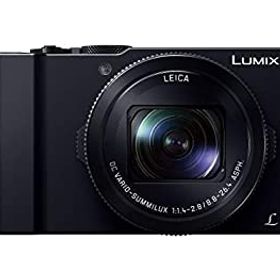 【中古】パナソニック コンパクトデジタルカメラ ルミックス LX9 1.0型センサー搭載 4K動画対応 ブラック DMC-LX9-K
