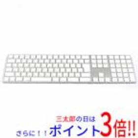 【中古即納】送料無料 アップル Apple Magic Keyboard テンキー付き (JIS) MQ052J/A(A1843) シルバー 無線（Bluetooth） 日本語 純正