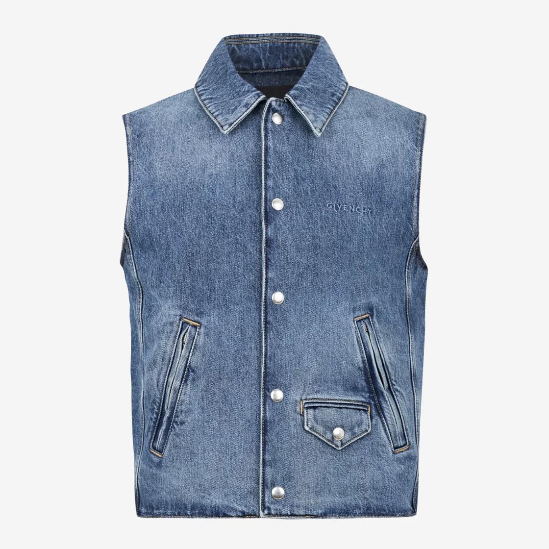 지방시 남성 자켓 Givenchy Denim Vest N25_GIVENCHY