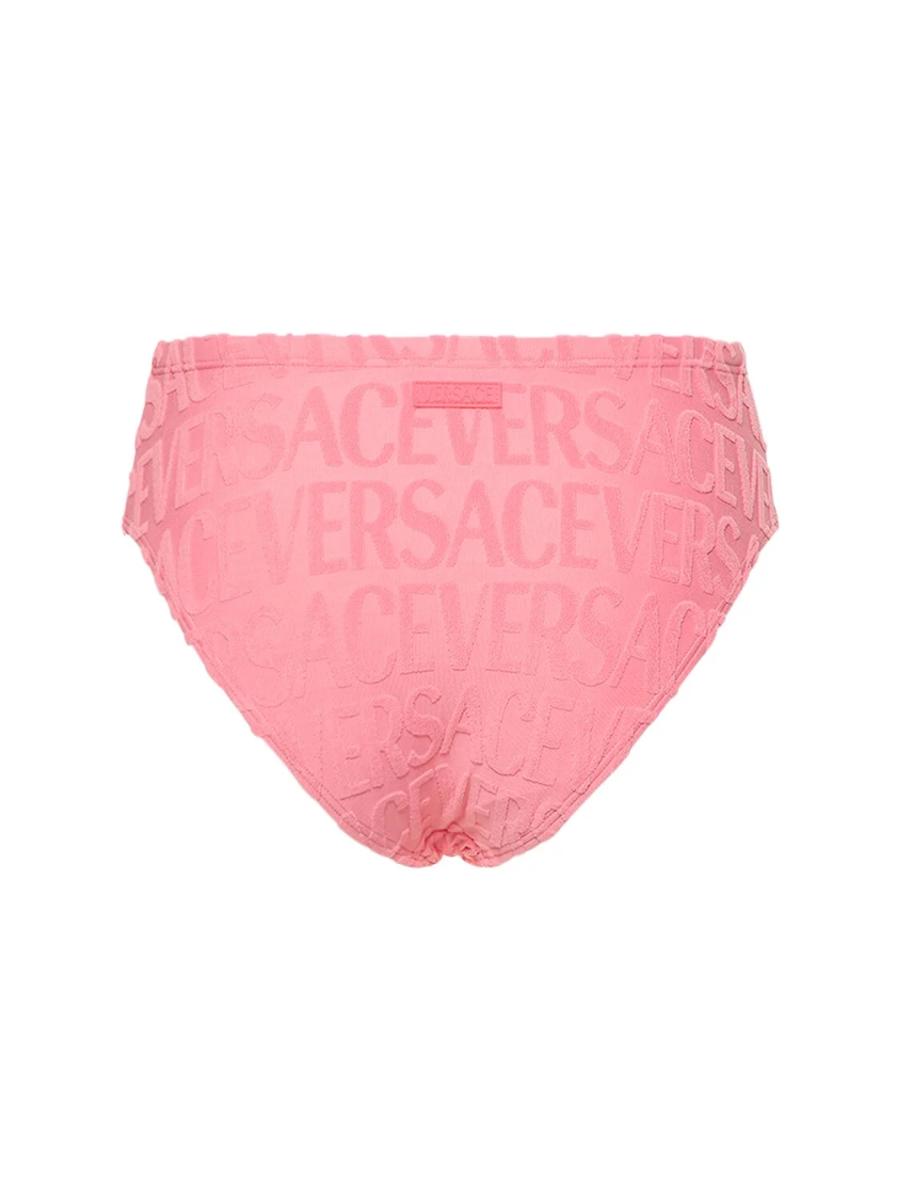 베르사체 여성 수영복 Dua Lipa terry jacquard bikini bottoms N01_VERSACE