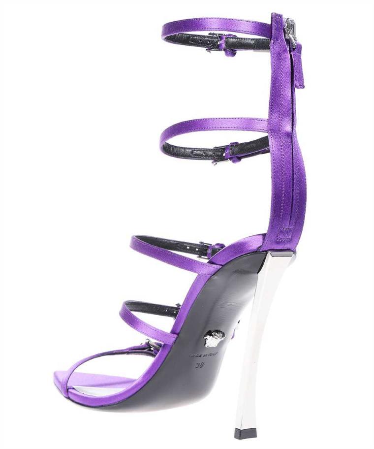 베르사체 여성 샌들 Versace 1009996 1A00619 PIN POINT Sandals Purple_VERSACE