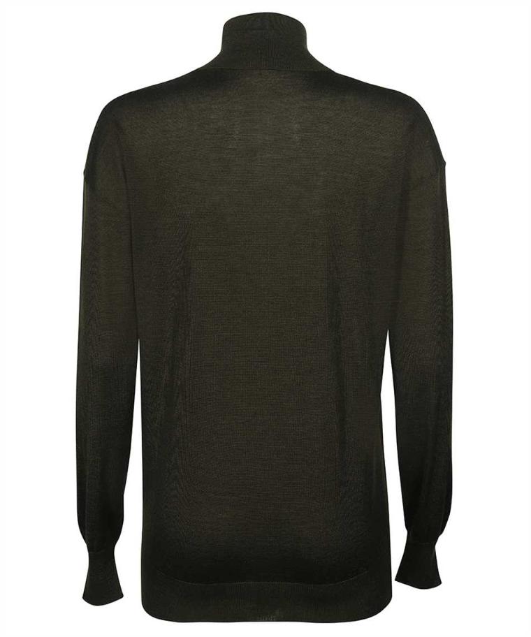 Tom Ford MAK697 YAX087 FINE CASHMERE SILK OFF THE ニット 