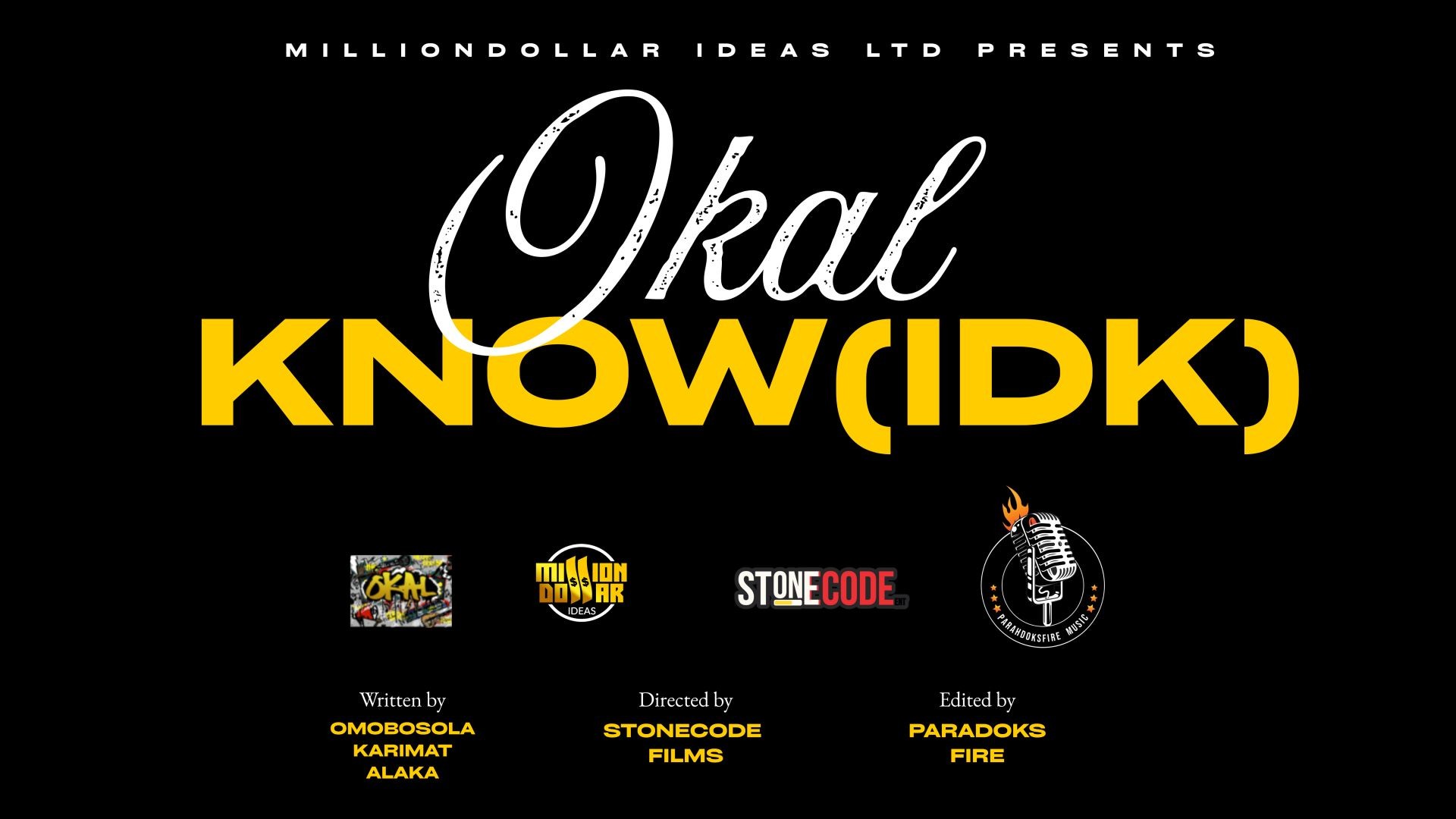 ⁣Okal - Know (IDK) Visualizer