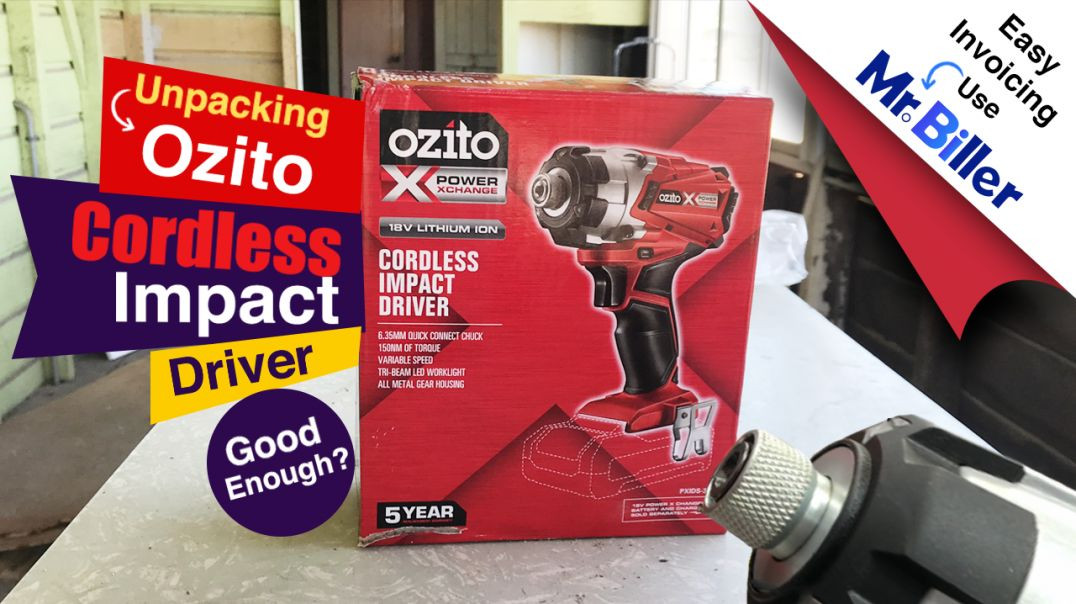 Ozito impact driver pxids-300-Review