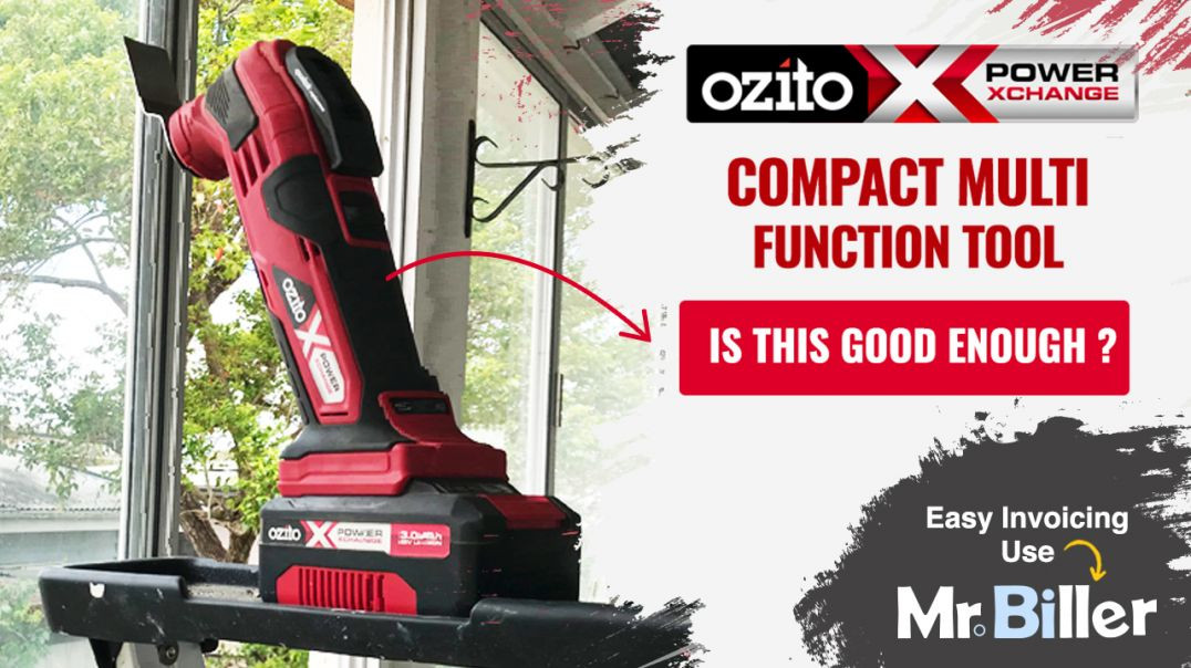 Ozito Multi Function Tool - Real time use