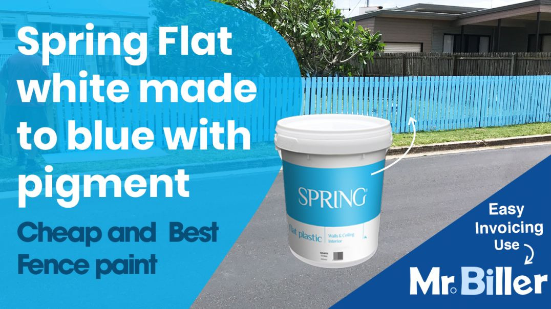 Spring paint - Is this paint thin like water -Review