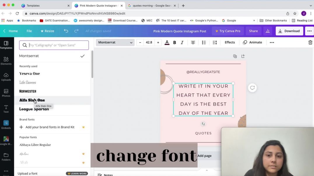 canva-section2-video3 instagram story with canva 2