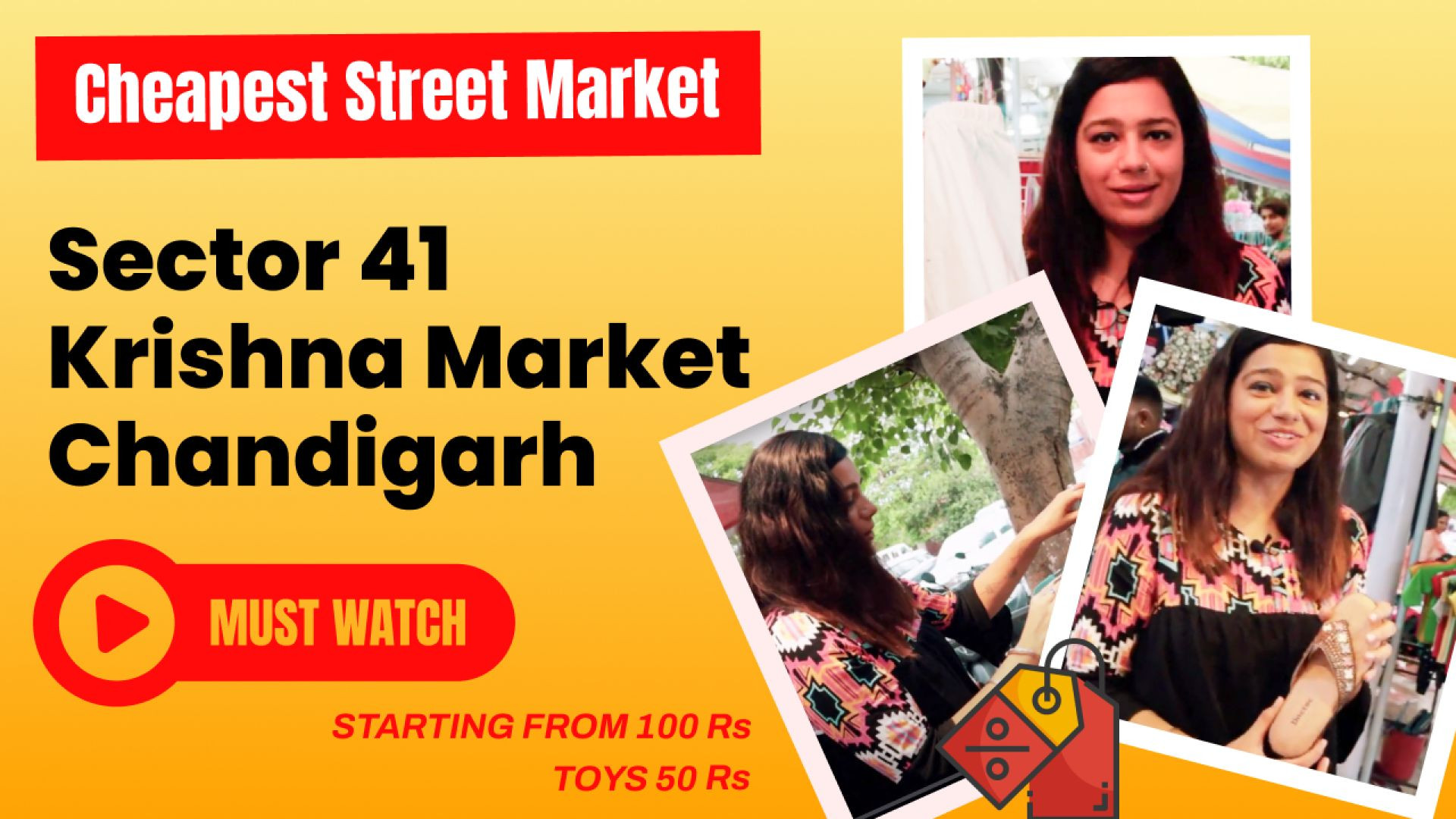 Ep07|S01| Krishna Market, Chandigarh | Shop in budget | Let's go local