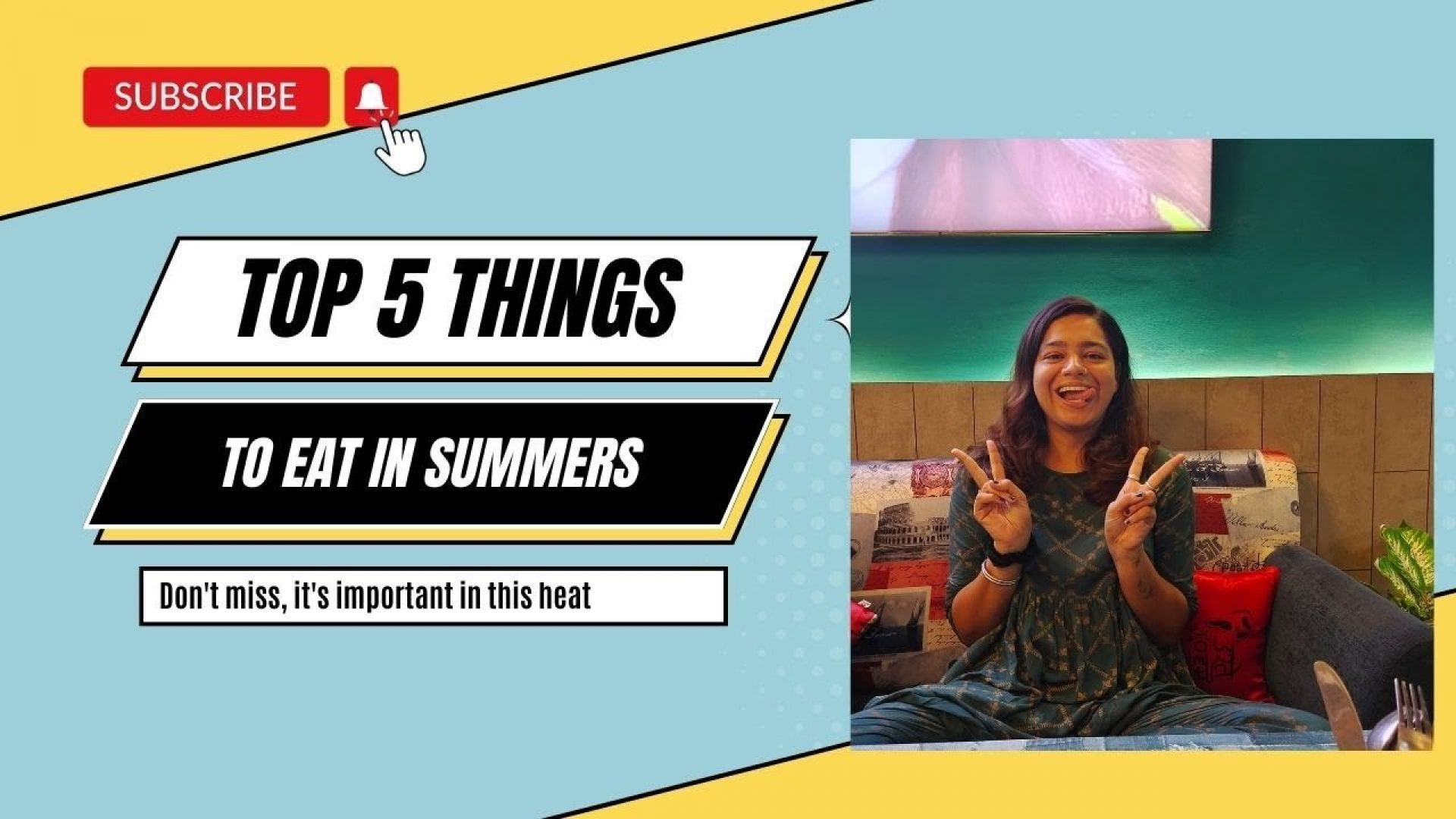 The top 5 things to eat in summer | #beawesome #mohali #chandigarh #mohali3b2