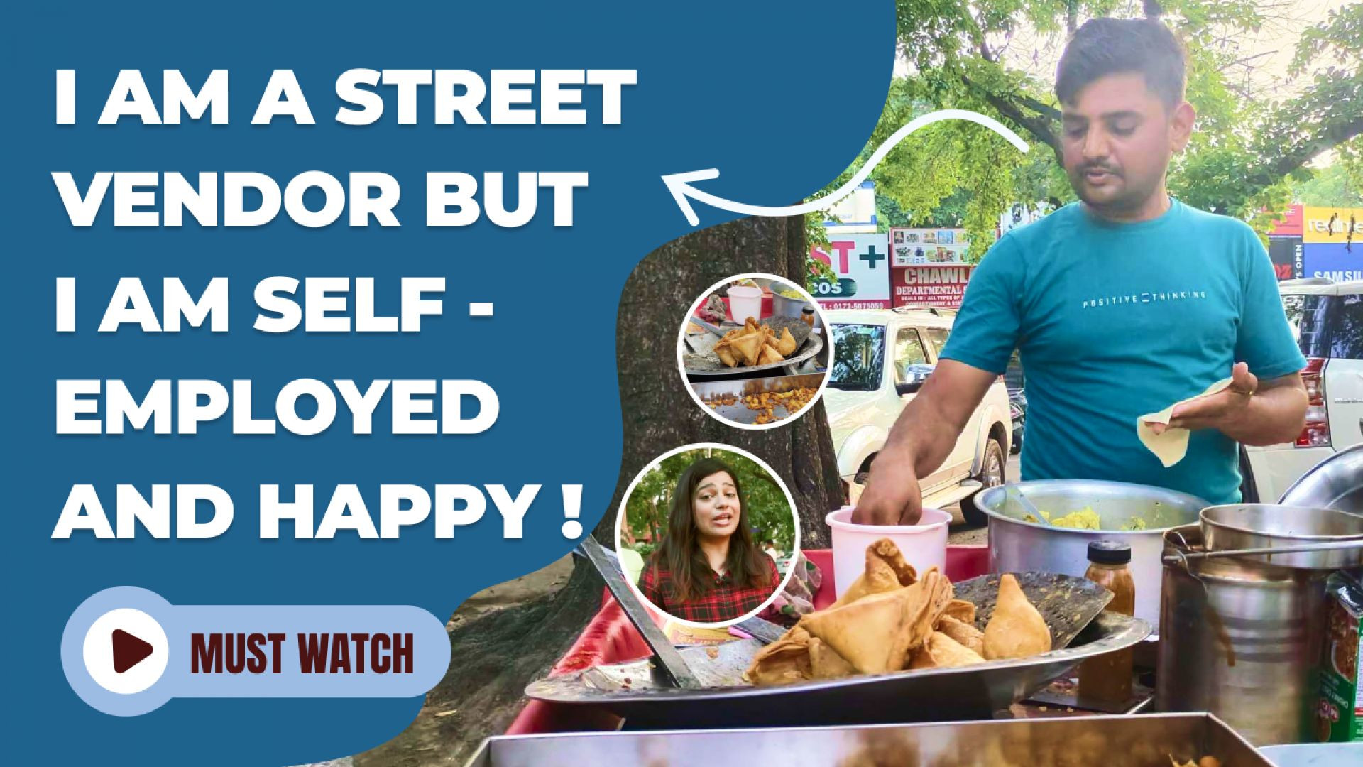 I am a street vendor but I am self-employed and happy ! S01E10 #letsgolocal