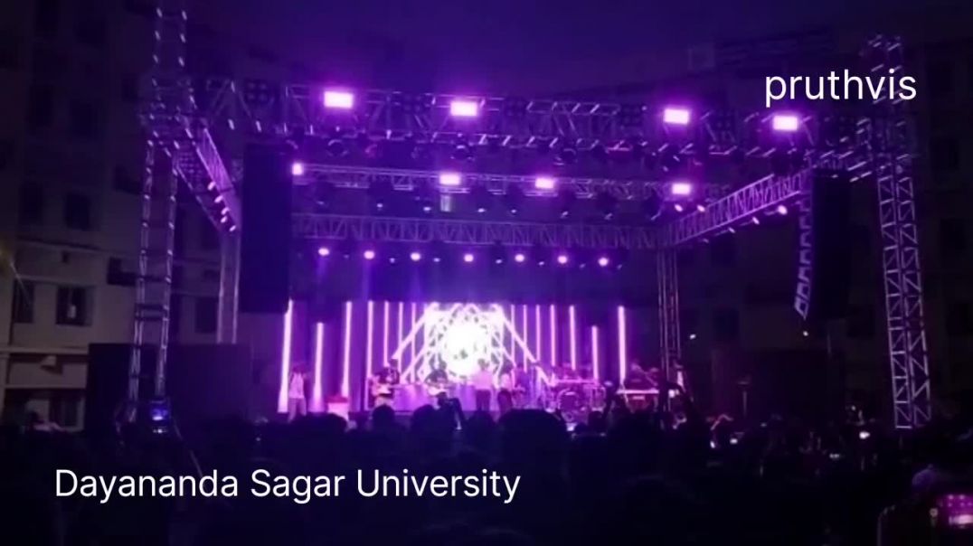 Dayananda Sagar University Kudlugate Banglore DJ night