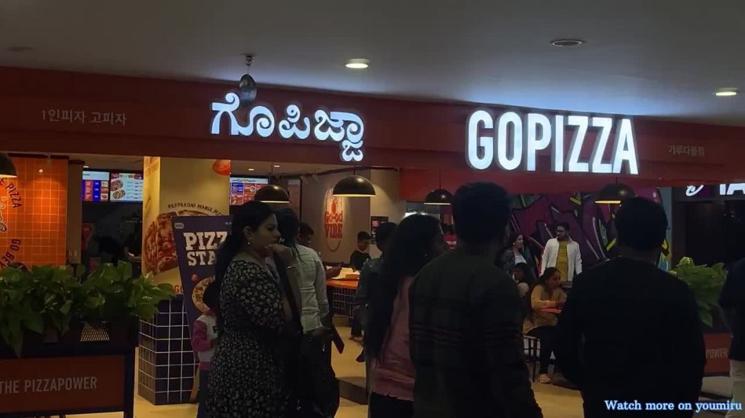 Garuda mall Bangalore food court walkthrough